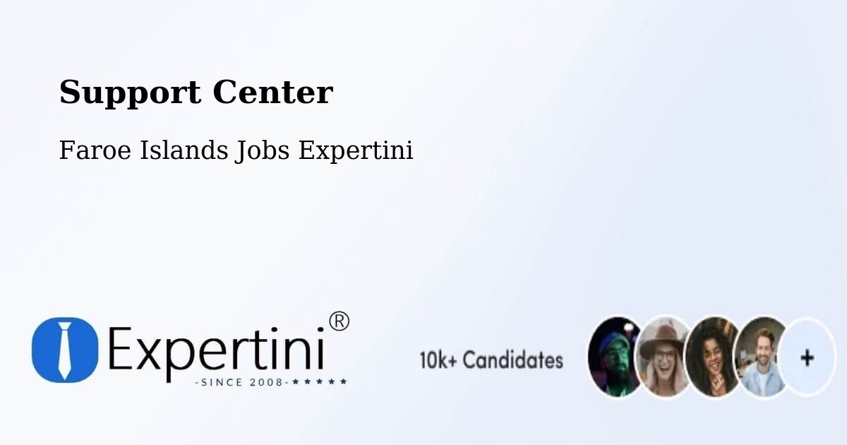 Support Services – Rituvík - Faroe Islands Jobs Expertini