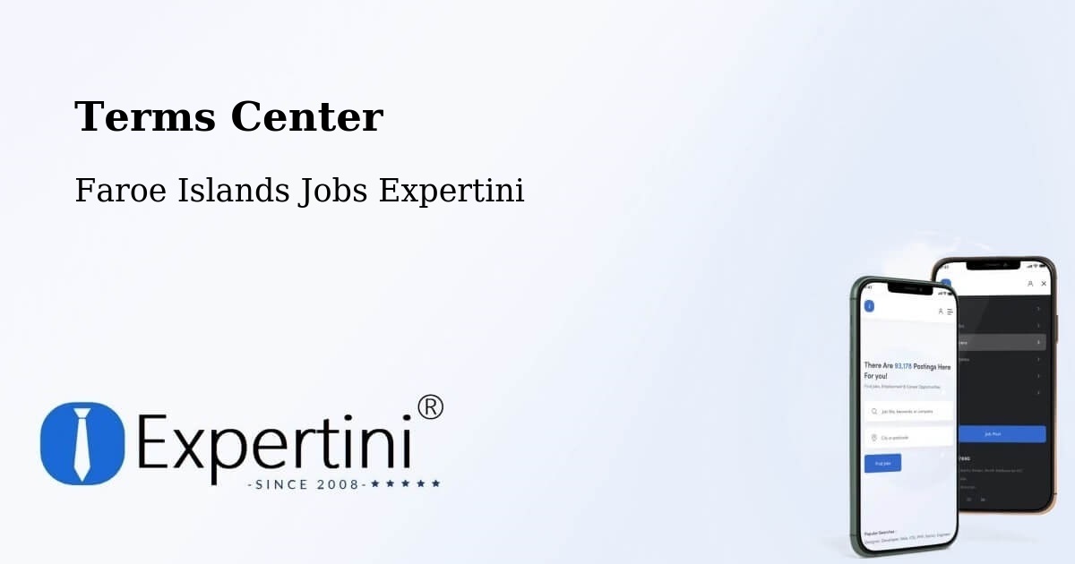Terms of Service – Rituvík - Faroe Islands Jobs Expertini
